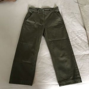 Everlane wide leg crop pant